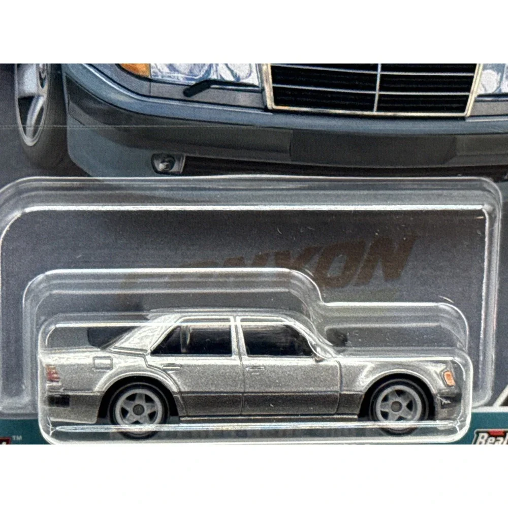 Hot Mercedes Benz Wheels Premium 500 Diecast Car 1:64 Silver Metal